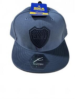 Boca Juniors Soccer Club Adjustable Black Hat